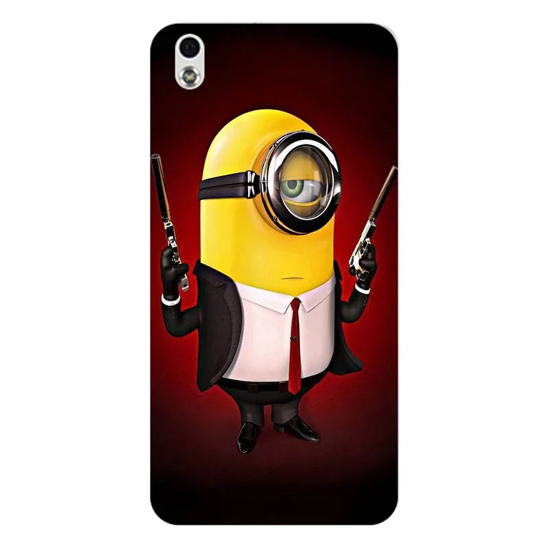 Чехол для HTC Desire 816 816G с двумя sim картами задняя крышка цветочными растениями