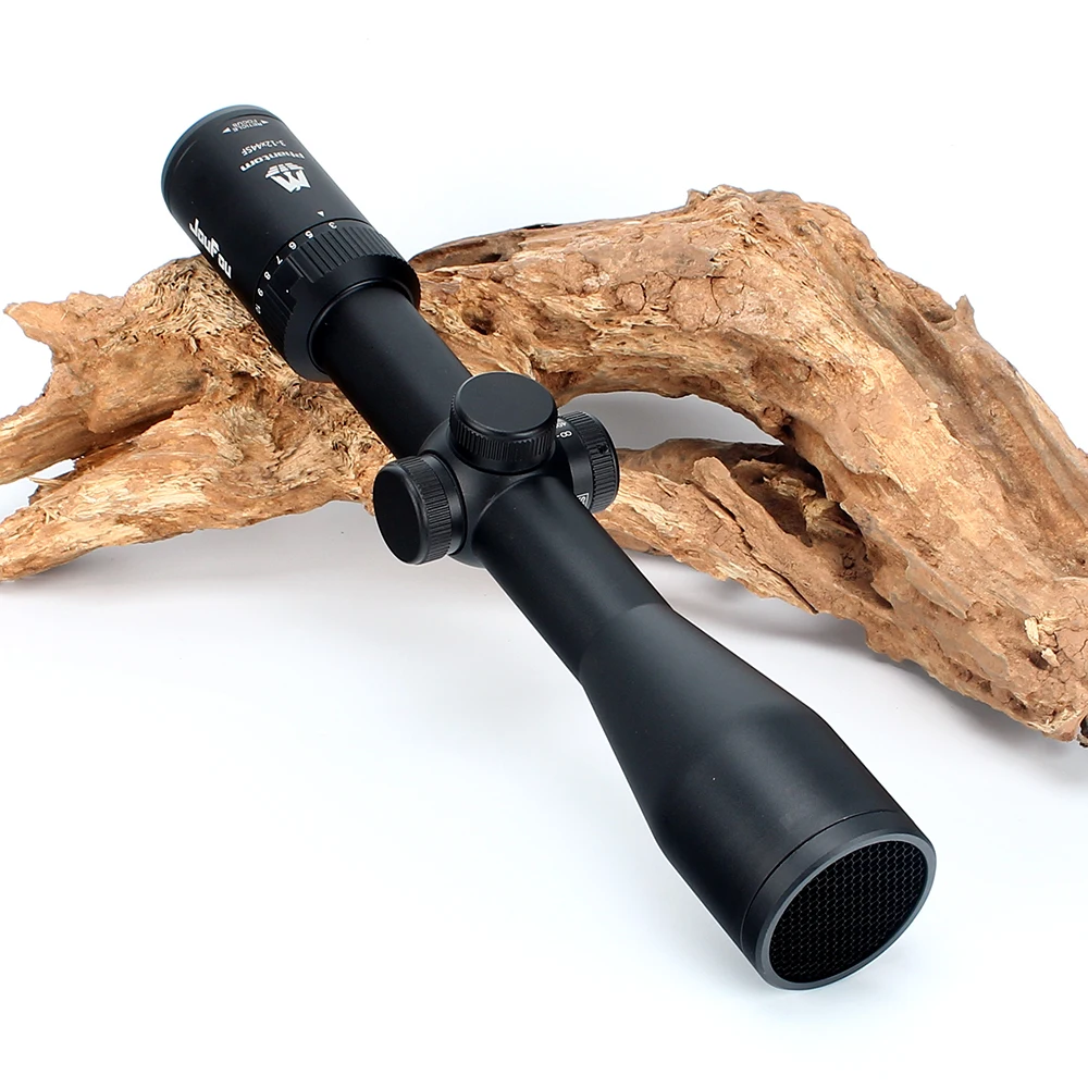 JouFou Phantom Series 3-12X44 SF 1/2 Mil точечный боковой Параллакс охотничий прицел Riflescopes Высокое качество Тактический оптический прицел