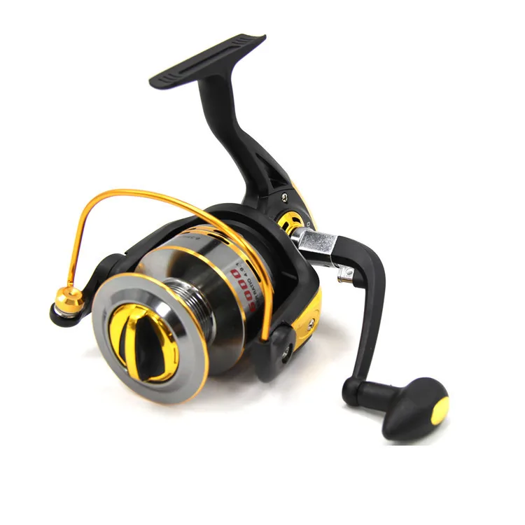 Spool 6000 Series Fishing Wheel Metal 8 BB Bearing Balls River Lake Spinning Reels Tools Parts tackle /DB6000-1 | Спорт и