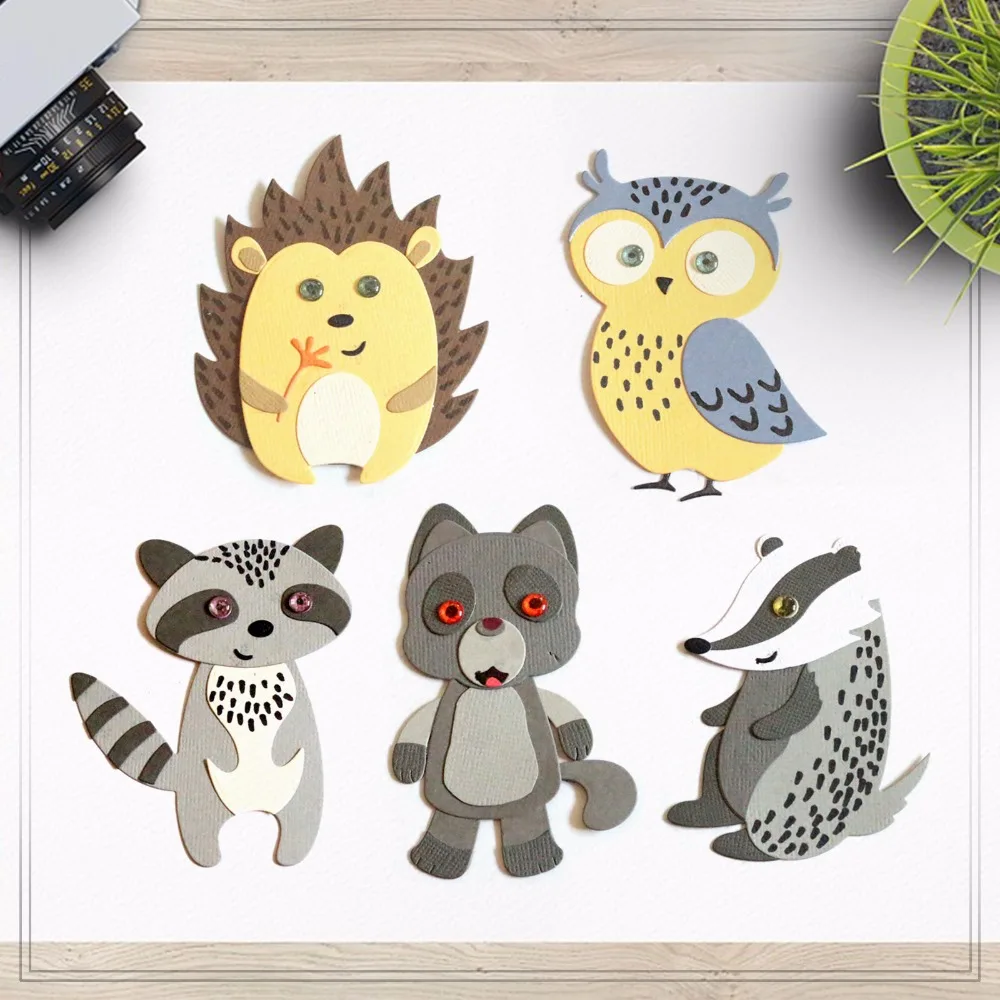 

Animal collection Metal Cutting Dies for DIY Scrapbooking Photo Album Embossing Folder Stencil Die Cut
