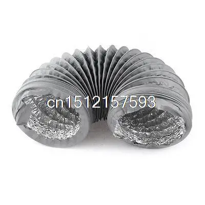 

1M x 110mm PVC Coated Flexible Aluminum Foil Air Ventilation Pipe Exhaust Hose