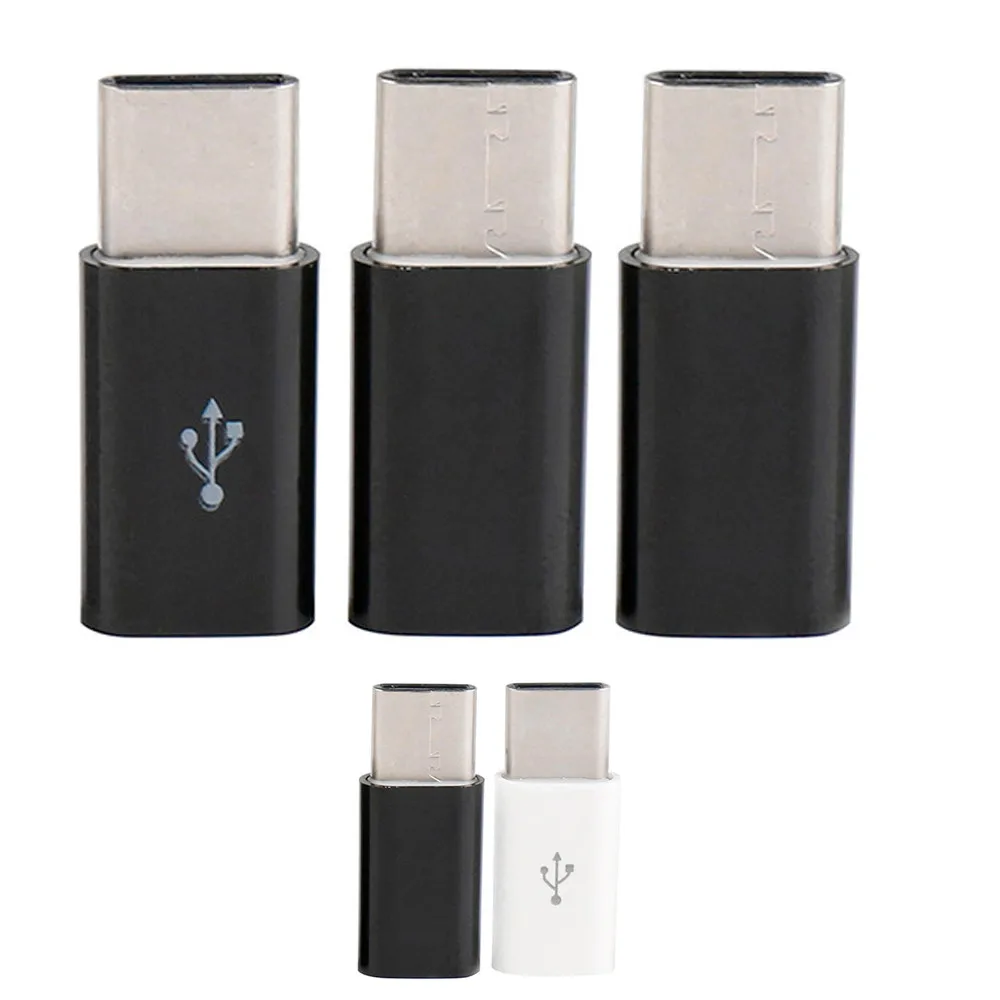Высокое качество OTG адаптер USB C к Micro 2 0 Женский type 3 1 Разъем конвертер Прямая