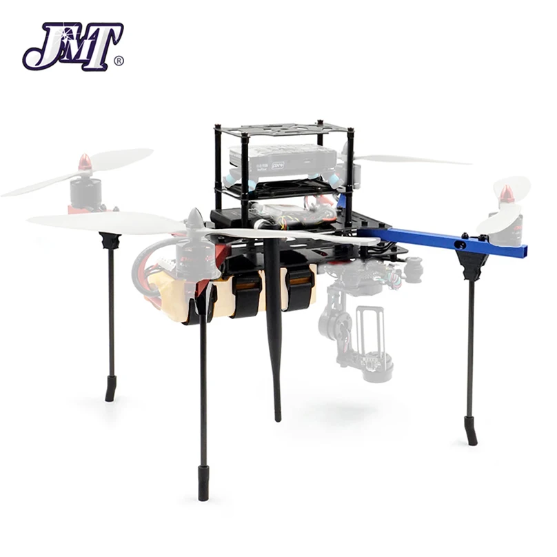 JMT BlueX450 алюминиевая трубчатая стойка 450 мм комплект рамы для DIY FPV гоночного дрона