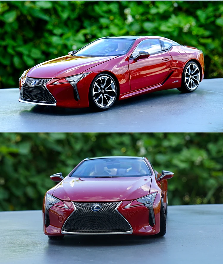 Изысканный подарок 1:18 LEXUS LC500h сплав модель автомобиля, высокая имитация металлическая модель автомобиля, расширенная коллекция и подарок