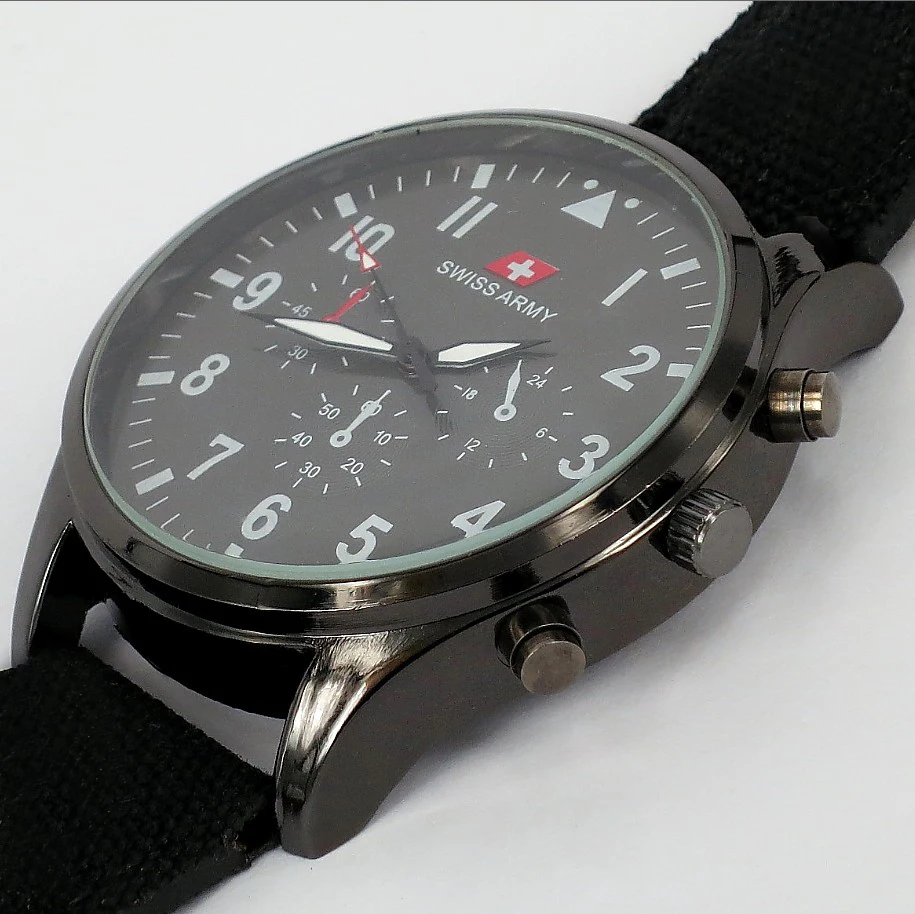 Luxury men's quartz watch men top brand luxury wristwatches famous name the fashion swiss designer sport boys black army watches |