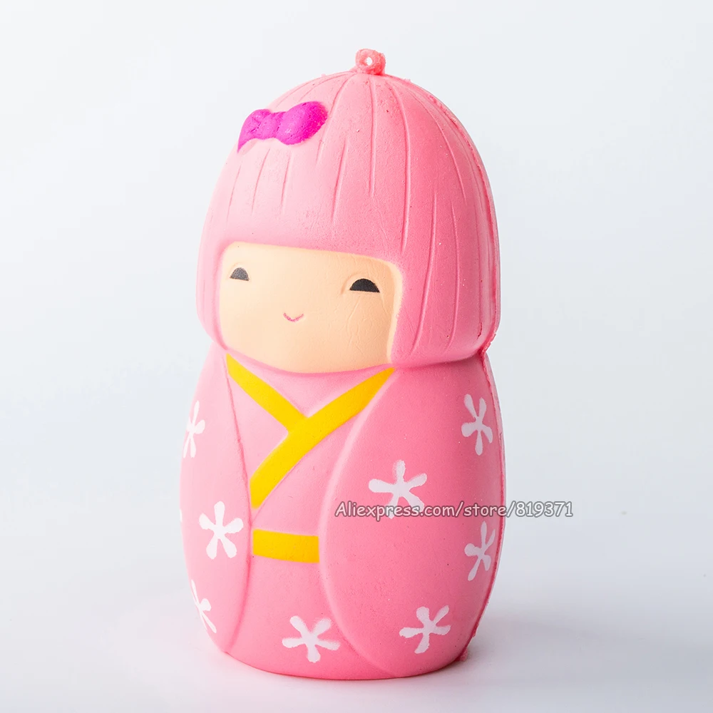 Япония Мягкая кукла Pakket Squeeze замедлить рост эластичные Kawaii распаковки мягкими