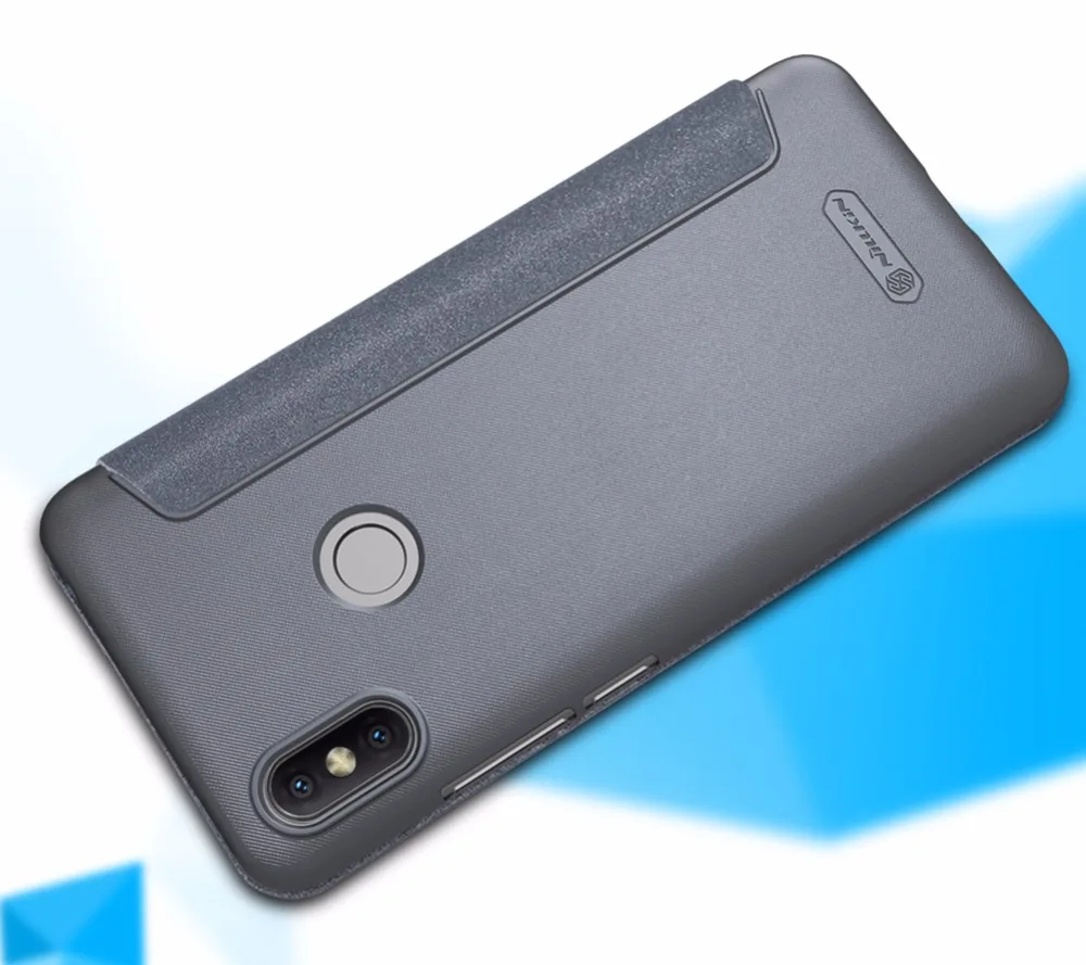 Для xiaomi Redmi s2 чехол NILLKIN кожаный чехол-блестящий флип-кошелек кожаный чехол задняя крышка для xiaomi Redmi S2 чехол
