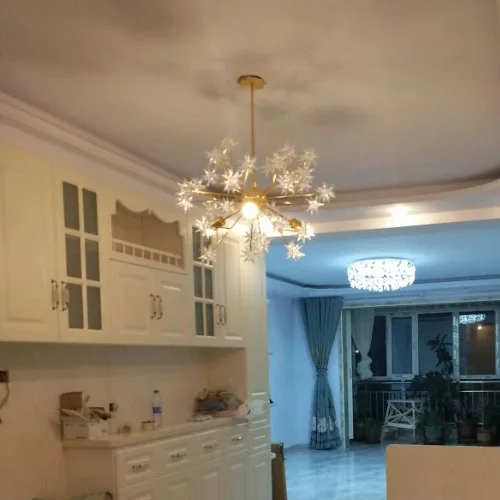 Современные скандинавские столовые огни привели к потолочным ламповым барам Art