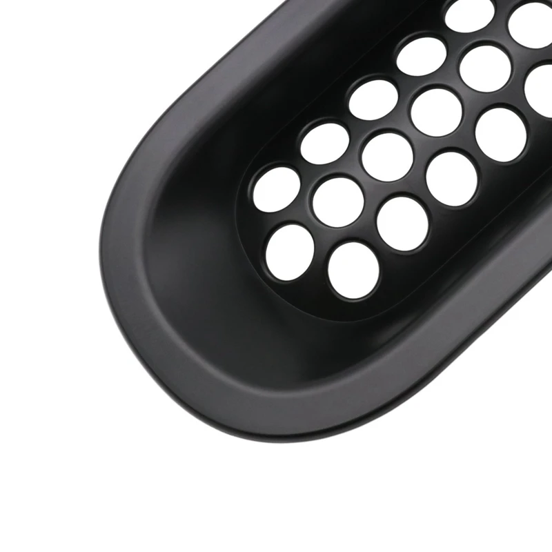 7 шт. черная сетчатая вставка для Решетки Гриля с отверстием ключа подходит замка