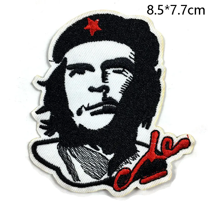 Лидер продаж! Нашивки Che Guevara Hero с вышивкой 80*80 мм|Заплатки| |