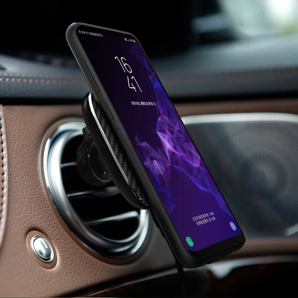 NILLKIN автомобильное беспроводное зарядное устройство для huawei P30 mate 20 Pro магнитный держатель для телефона для Xiaomi mi 9 mi x 3 2s 10 Вт Qi быстрое зарядное устройство s