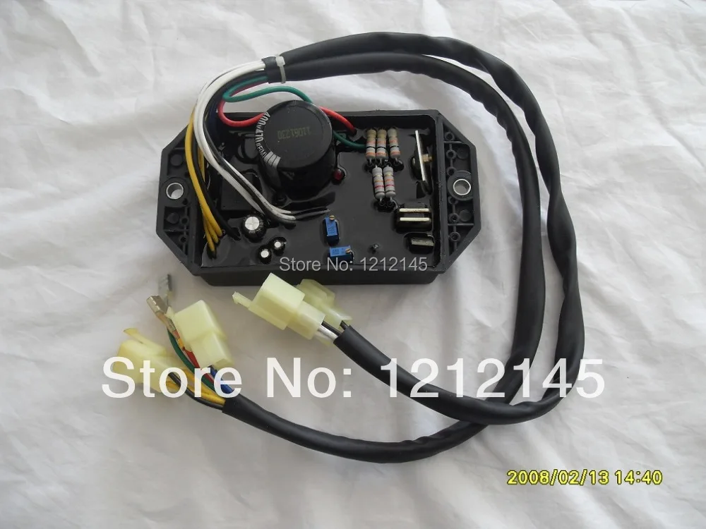 GTDK5 3E3 KP Генератор AVR KI DAVR 50S3 186F 5 кВт дизельный генератор GTDK 14 линия Бесплатная