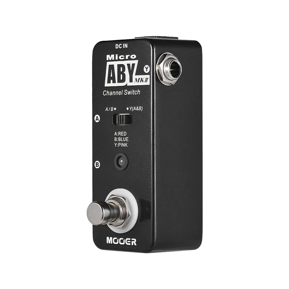 MOOER ABY MKII канальный переключатель для гитары педаль эффектов настоящий байпас