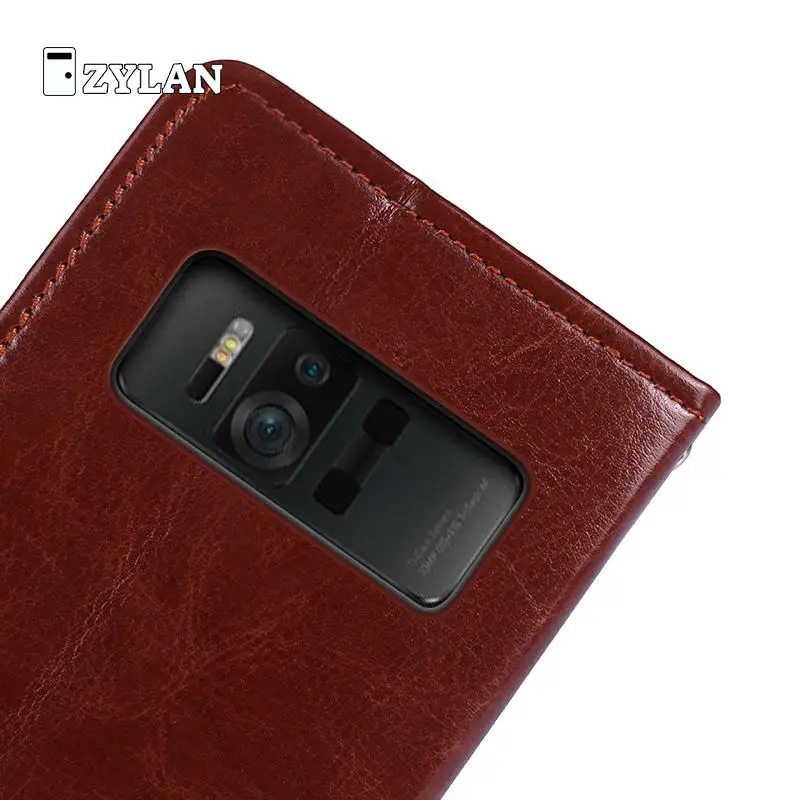ZYLAN новый для Asus Zenfone AR ZS571KL чехол Высокое качество Флип кожаный подставка и