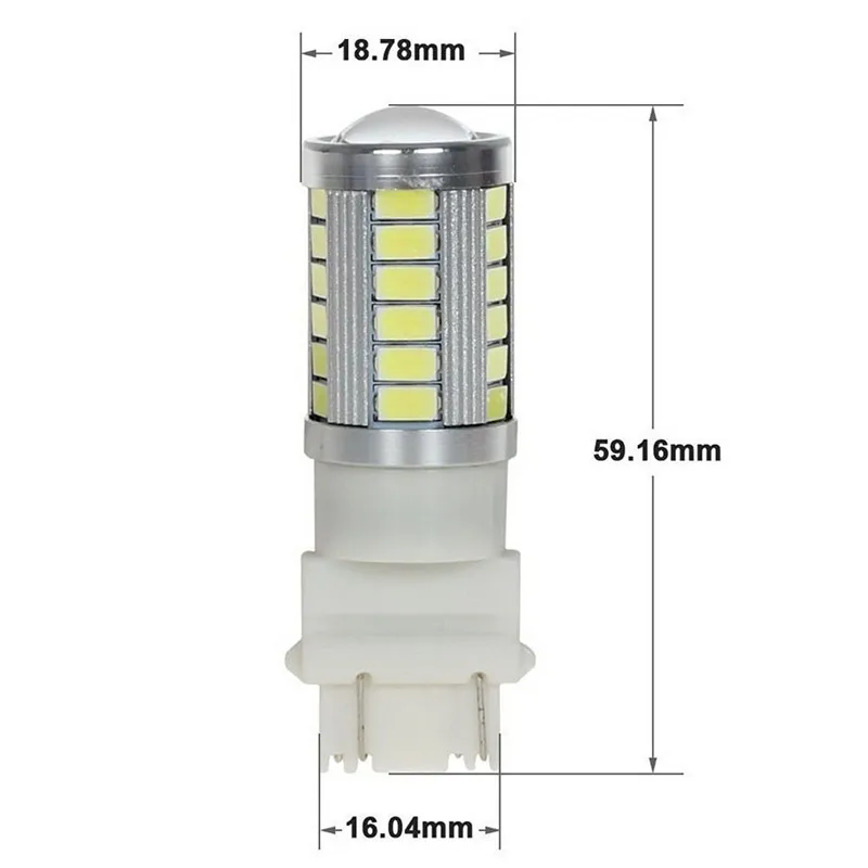 Супер яркий! 20 шт./лот 3157 3156 3057 33 светодиод 5630 5730 SMD Автомобильные задние фары стоп