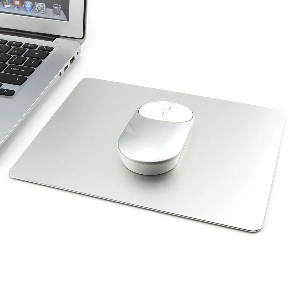 

Waterproof Mouse Pad Soft Non-Slip Computer Desk Mat Silver Gaming Mice Mat For Laptop PC Office Worker Gamer 219*174MM Mousepad