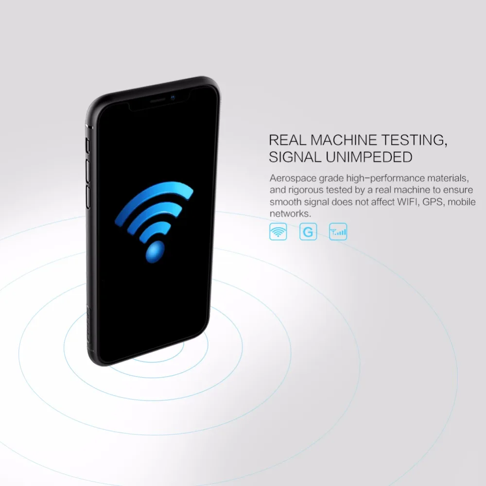 Nillkin Synthetic fiber для iphone x чехол из углеродного волокна PP пластиковая задняя крышка для iphone x ультра тонкий чехол Роскошный 5,8 дюймов