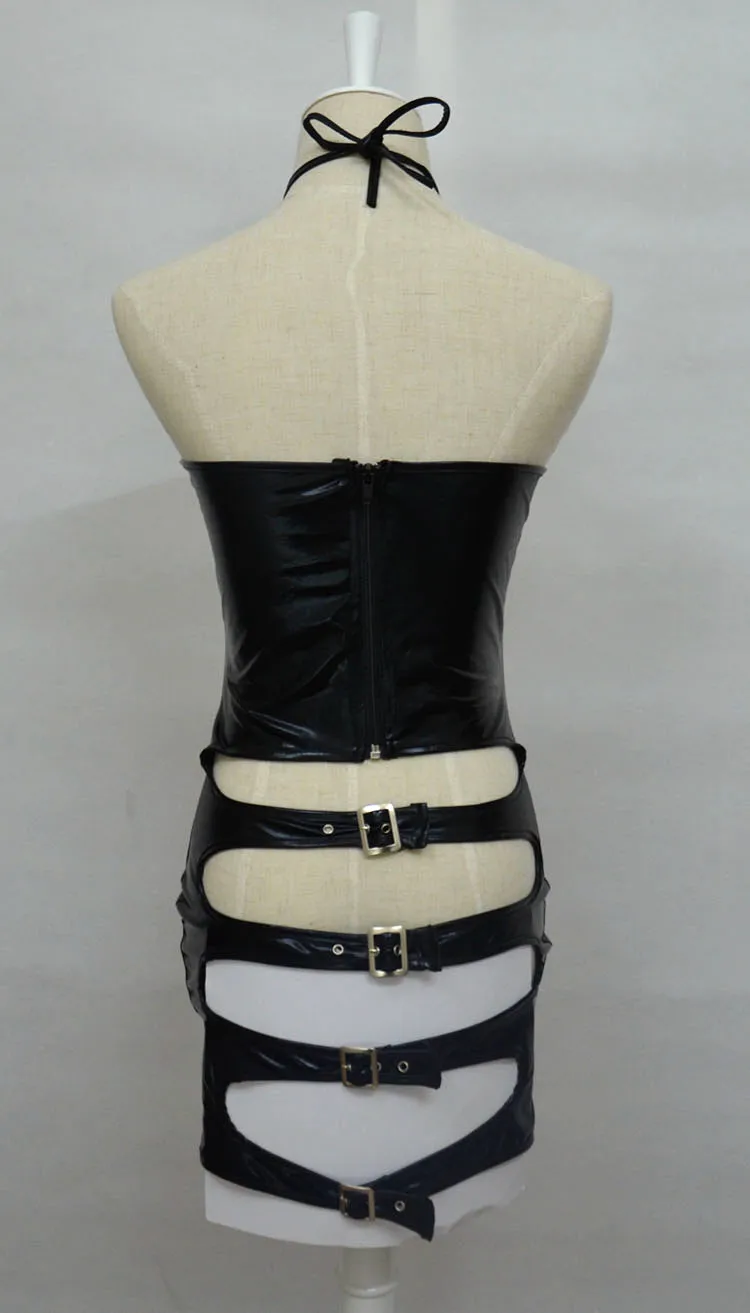 Хит продаж 2017 года! XX22 сексуальное женское белье из натуральной кожи с открытой