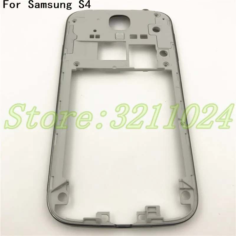 100% Оригинальная передняя рамка S4 корпус для Samsung Galaxy i9500 i9505 i337 панель чехол с