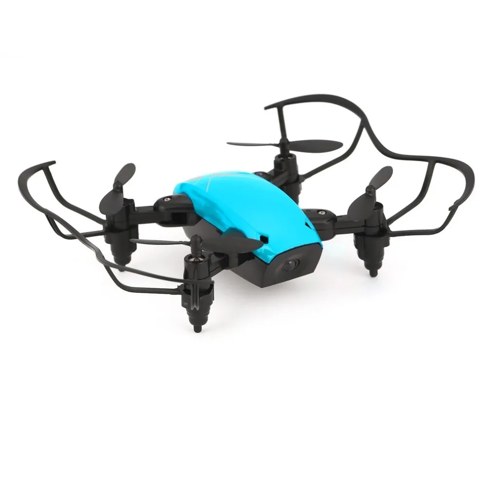 S9W складной RC Мини Дрон Карманный Дрон микро Дрон вертолет с wifi FPV 0.3MP камера 360 градусов