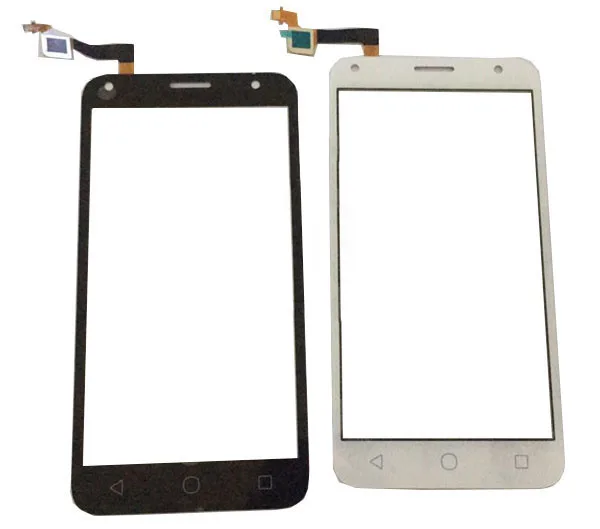 Дигитайзер сенсорного экрана для Alcatel Touch PIXI 4 5 0 OT 5010 OT5010 5010D 5010E черно белый цвет с