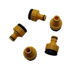 Стандартный быстроразъемный соединитель для крана, 2 шт., соединитель для Шланга стиральной машины и Трубопроводные фитинги для садовой системы орошения газона