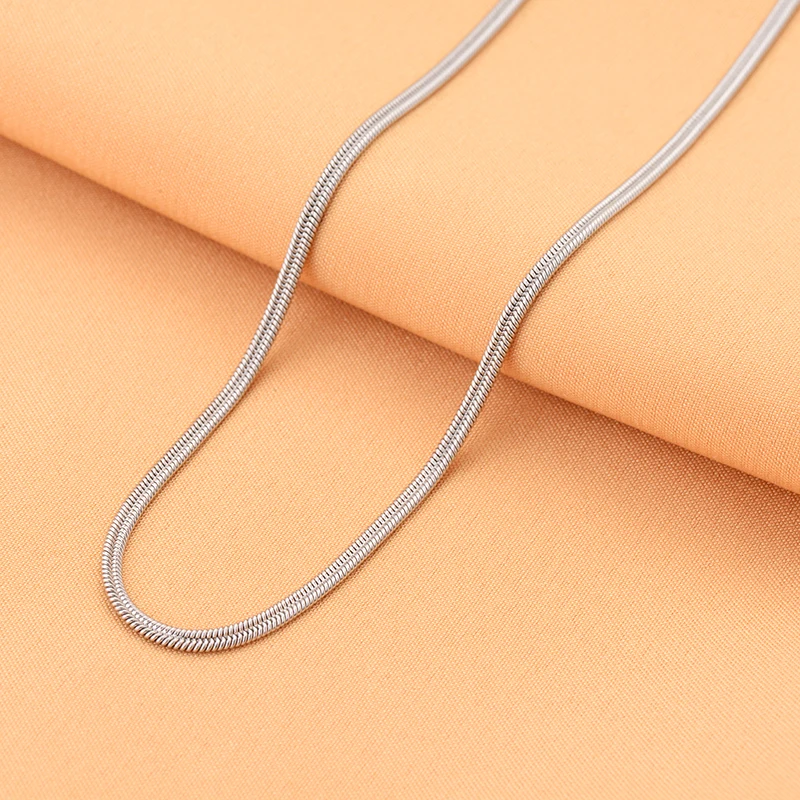 Женская Цепь из нержавеющей стали толщина 0 4 мм серебряная 49 см|stainless steel chain|steel