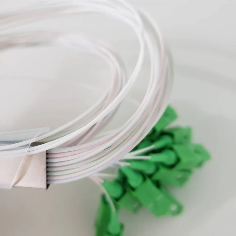 Бесплатная доставка 20 штук SC APC Одномодовый Волоконно Оптический FTTH 0 9 мм Мини ПЛК