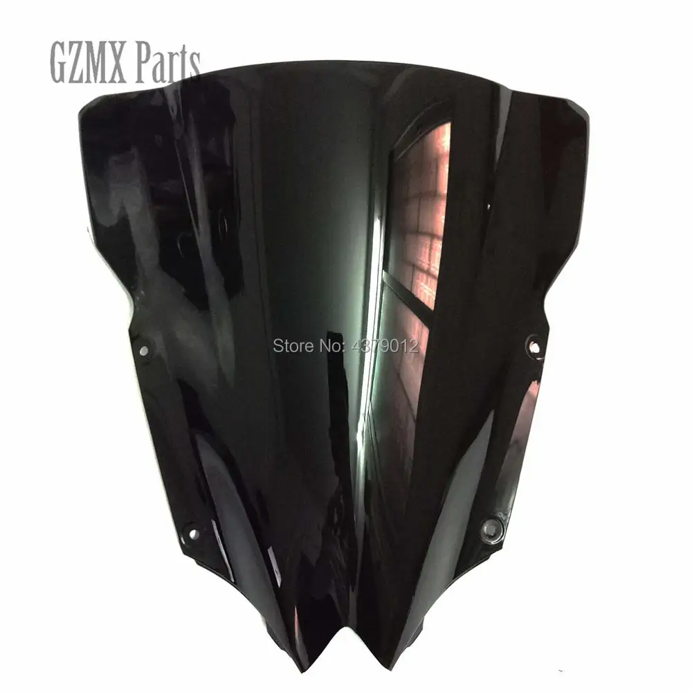 Для Yamaha YZF R6 YZF-R6 2008 2009 2010 2011 2012 2013 2014 2015 2016 двухпузырьковое лобовое стекло