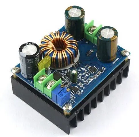 Blue 600 Вт 12А повышающий преобразователь напряжения DC12-60V до 12-80 в повышающий стабилизатор напряжения понижающий преобразователь постоянный Вольт/контроллер усилителя - Цвет: Blue