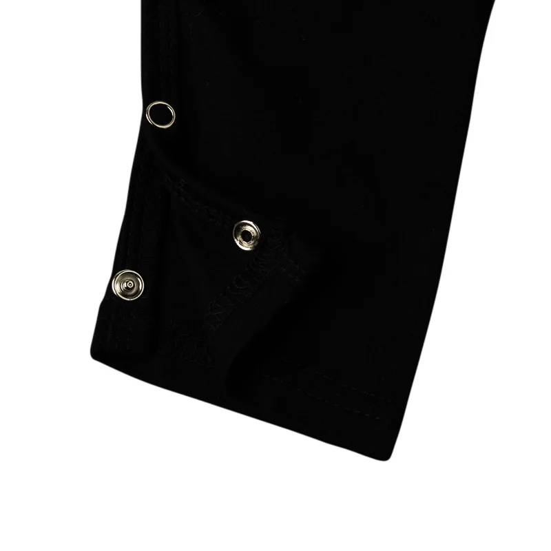 Летняя одежда для новорожденных мальчиков костюмы комбинезоны черный принт