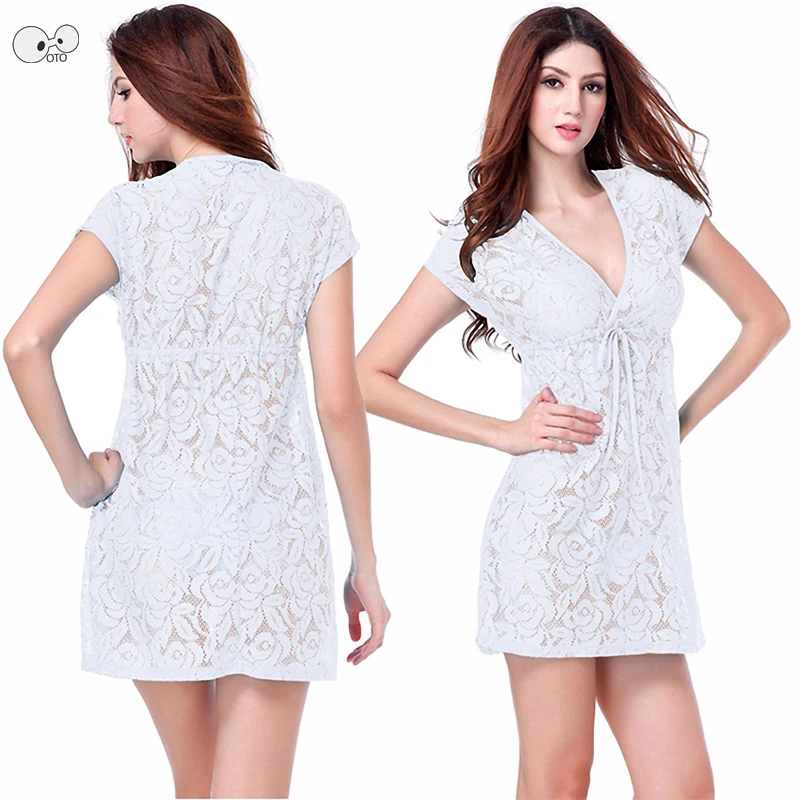 Новинка 2019 однотонные кружевные пляжные накидки для бикини прозрачный купальник