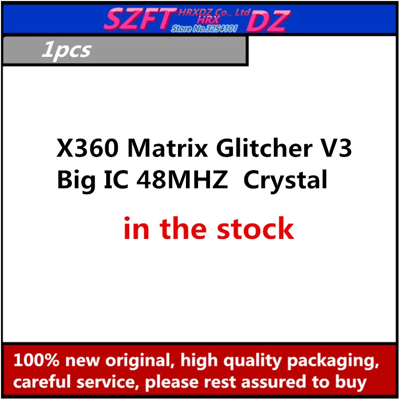 SZFTHRXDZ 1 шт. X360 Matrix Glitcher V3 синий PCB большой IC 48 МГц кварцевый генератор(для просмотра физического изображения, пожалуйста, свяжитесь с нами