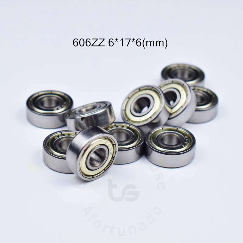 606 606ZZ 6*17*6 (мм) 10 шт. подшипник бесплатная доставка миниатюрный герметичный