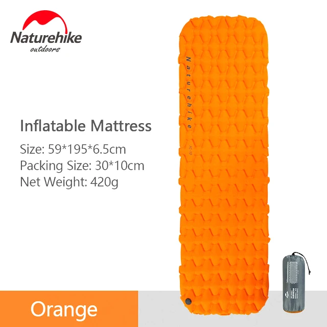 1p no inflate bbag Naturehike 1-2 человек влагостойкая мягкая уличная, походная коврик пневмоподушка надувной матрас Сверхлегкий Палатка Коврик - Цвет: 1p no inflate bbag