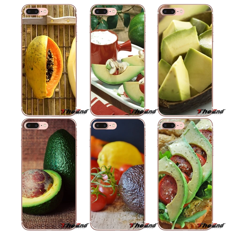 Продукты питания авокадо аксессуары телефон оболочка чехлы для Huawei G7 G8 P7 P8 P9 Lite