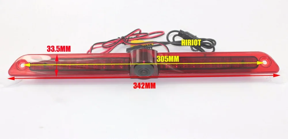 Автомобильный Обратный тормозной фонарь светодиодный светильник Камера HD