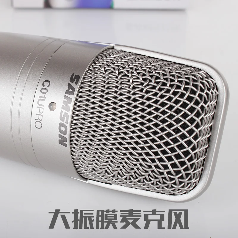 Наушники SAMSON C01U Pro и SAMSON SR850 с микрофоном для мониторинга в реальном времени, USB конденсаторный микрофон для трансляции музыки