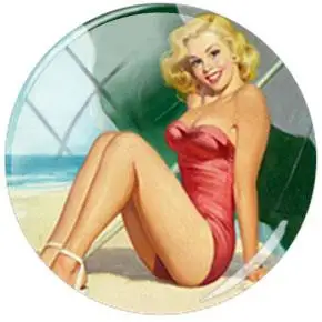 JWEIJIAO Marilyn Monroe DIY Glass Cabochon Dome Images Demo Flat Back Jewelry Findings 12mm/15mm/16mm/18mm/20mm 5pcs/lot - Цвет: NS025 4
