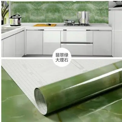 Уплотненный мраморный узор ПВХ водонепроницаемые самоклеящиеся обои для шкафа