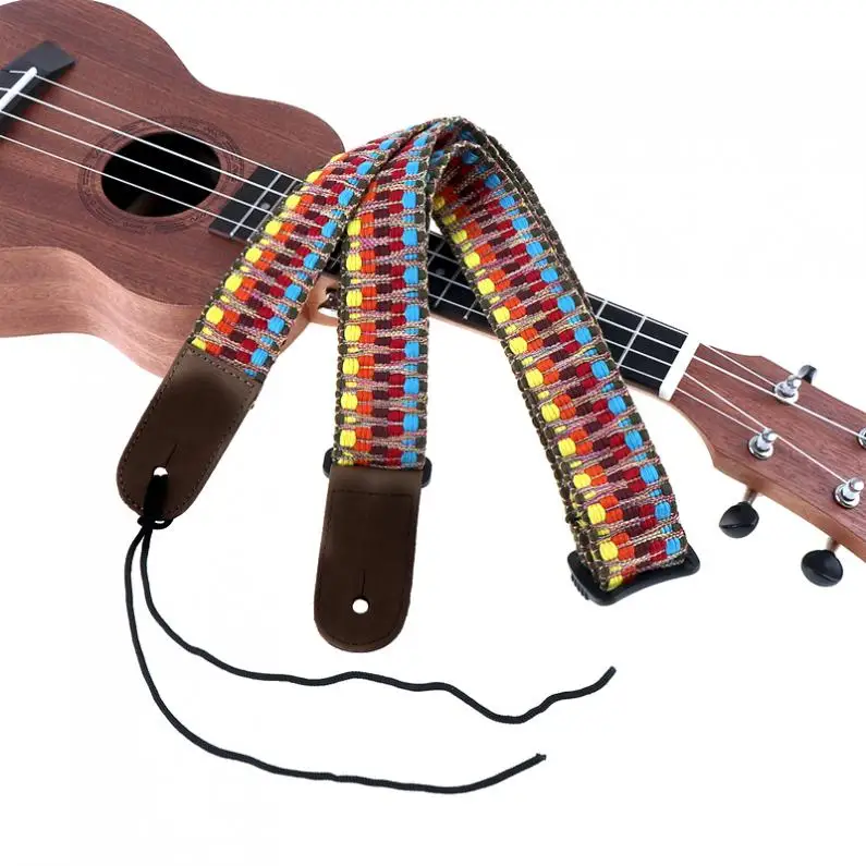 Укулеле регулируемое из натуральной кожи длина 75 130 см ширина 4 см|color ukulele|strap