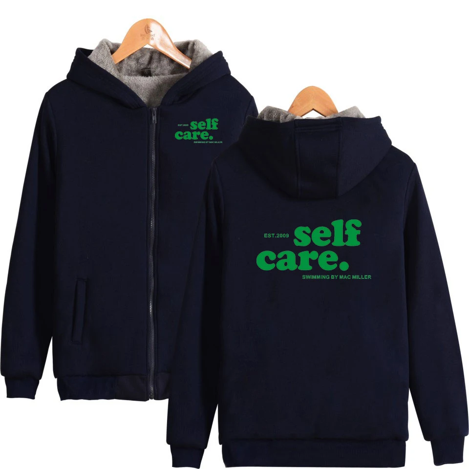 

Mac Miller Swimming Thick Winter Warm Hoodie Zipper Fashion High Quality Coat Cotton Oversized Parkas
