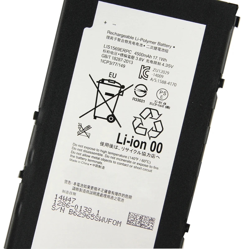 

Original Z3 Tablet Battery for Sony SONY Xperia Z3 Tablet LIS1569ERPC 4500mAh