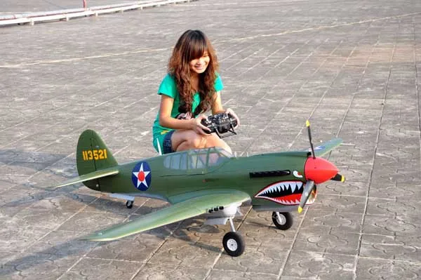 Полет в небе Warhawk P40 большой боец RC модель PNP и комплект LX P 40 40|rc pnp|rc modelrc fighter |