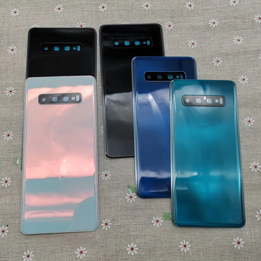 Запасные части для заднего стекла Samsung Galaxy S10 SM G973F G973 + Plus G975F 50 шт.|Корпусы и рамки