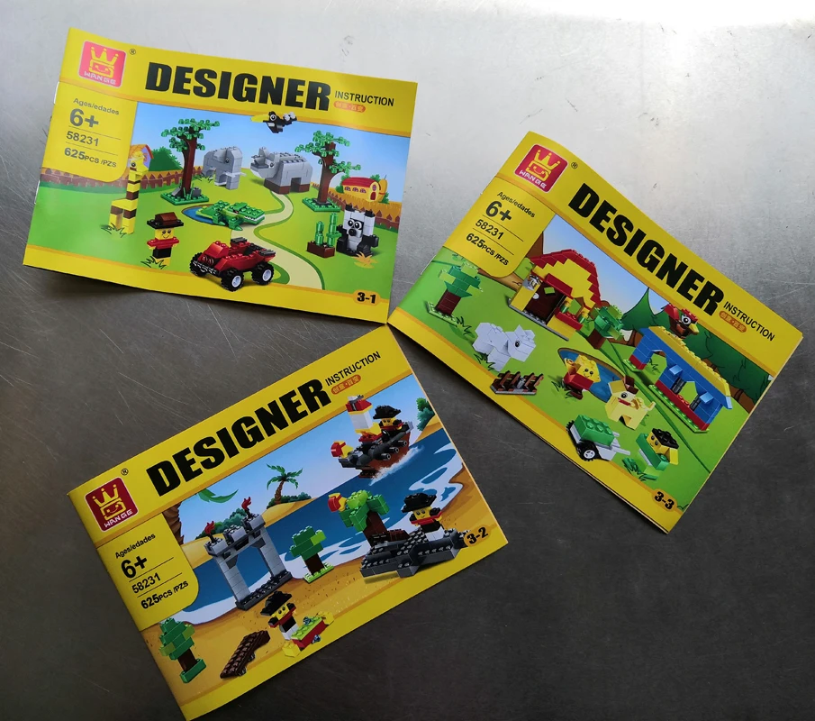 Wange 58231 классический креативный Набор DIY дизайнер MOC образовательная модель