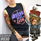 татуировки временные наклейки тату Новая Временная тату-наклейка, цветная полноцветная Цветочная татуировка с ручкой, боди-арт, большая поддельная Татуировка-наклейка