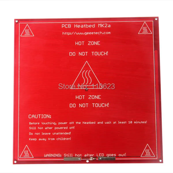 3D принтер Reprap печатная плата Heatbed MK2A RepRap (резистор и светодиоды спаянные)|reprap 3d|3d