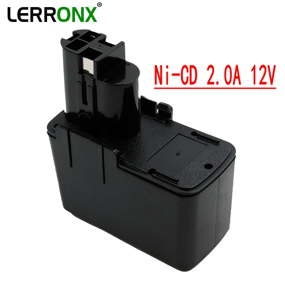 Аккумуляторная батарея LERRONX 12 В 2.0Ah Ni CD для Bosch BAT011 BH1214H BH1214L BH1214MH H1214N сменные