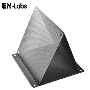 En-Labs 5 шт.лот 12 см Сетка для компьютера черный ПВХ Корпус Вентилятор Кулер Пылезащитный фильтр пылезащитный чехол, 120x120 мм